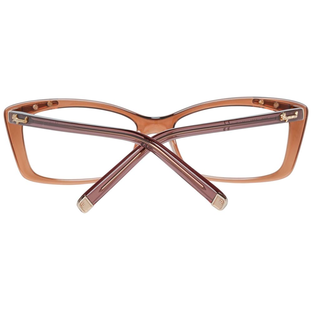 Dsquared² kahverengi plastik çerçeveler